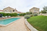 pool and green suraundings